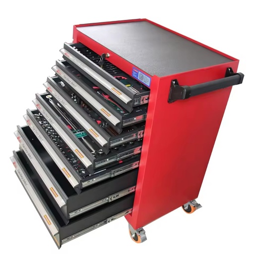 Professional 7 Drawers Plastic Top Tool Box/tool Cabinet with Wheels