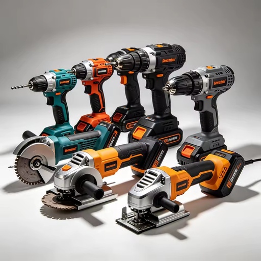DIY Household Brushless Multi-kinetic Energy Power Lithium Hardware Power Tool Kits Cordless Drills Screwdrivers