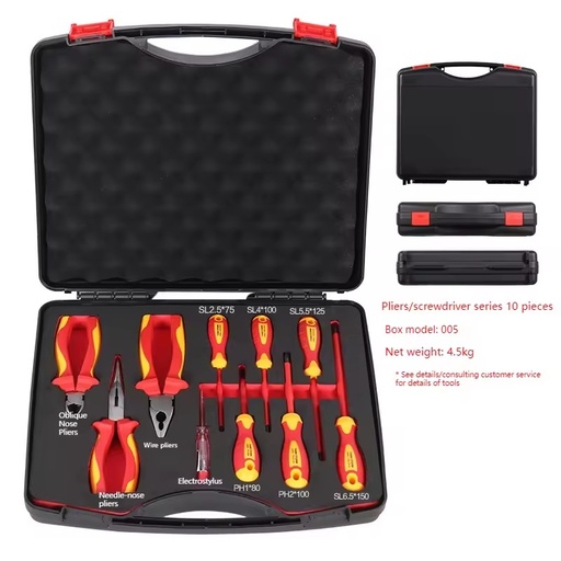 High Quality Multifunctional Vde 1000v Insulated Electrician Screwdriver Set