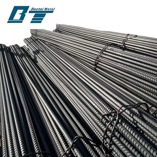 Factory ASTM A307 A615 A706 Q195 Q235 8mm 10mm 12mm 14mm 16mm Deformed Steel Bar Iron Rods BS4449 B500b HRB400 Steel Rebar