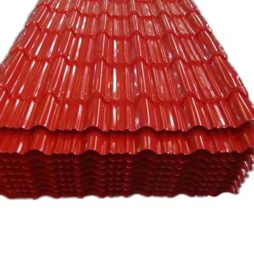 Color Coated PPGI Corrugated Steel Roofing Sheets Custom Processing Services Cutting Welding Bending