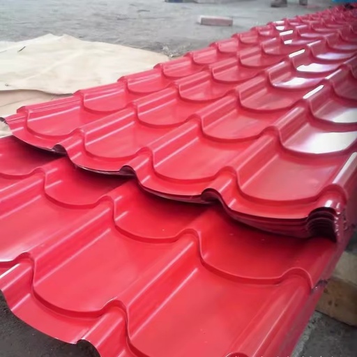 Customized Building Material PPGI PPGL Zinc 60G Corrosion Resistant Color Coated Corrugated Galvanized Roofing Tile