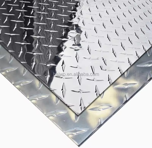 2014 2024 3003 5052 5082 6061 2000 Series 5000 Series 10 Ft*4 ft Sheet Aluminum Chequered Embossed Patterned Plate