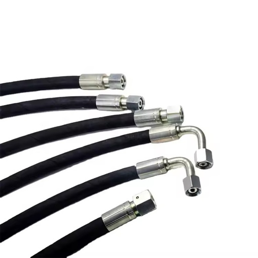 Industrial Hydraulic Rubber Hose 6mm-51mm Multi-Layer Wire Reinforced Gasoline/LPG/CNG Resistant Customizable Sizes