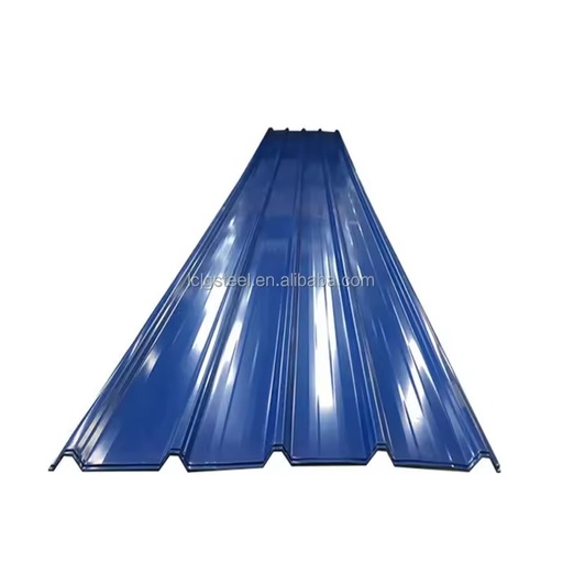 Versatile 32 Gauge Ibr 0.5 6m T-Rib Zinc SGC570 PPGI Color Coated Metal Sheet Corrugated Zincalume Galvanized Steel Plate