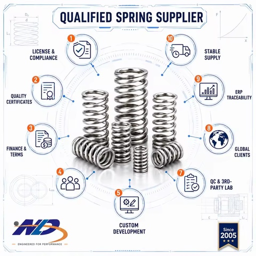 Wholesale Metal Small Coil Pressure Custom Compression Spring