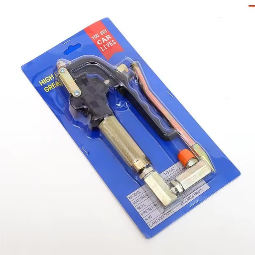 Professional 360° Swivel Heavy-Duty Grease Gun Hand Tool for Automotive Repair and Industrial Equipment Maintenance