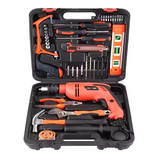 Professinal DIY Best Sale Household Hardware Tool Kit Electrician Woodworker Manual Maintenance Electric Drill Tool Set DIY