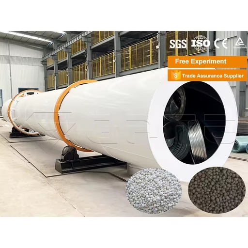 Hot Air Manure Dryer Gypsum Powder Dryer Machine Fertilizer Drying Machine Rotary Drum Dryer