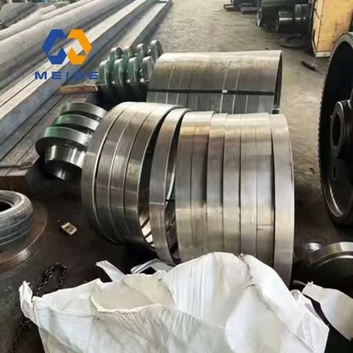 Flange & Gear Forged Ring SAE4340 SAE4320H 34CrNiMo6 20Cr2Ni4A Die Forging OEM Custom CNC Precision Machining