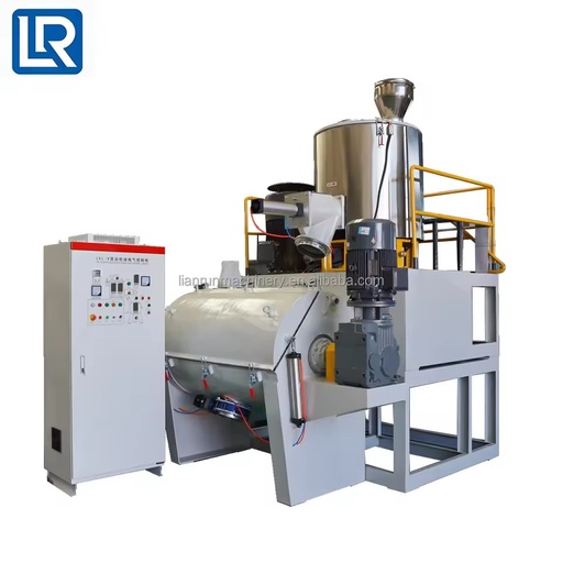 pvc powder high speed mixer machine compound hot and cooling mixing unit