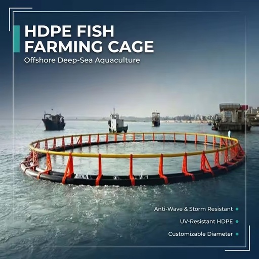 Fish Cage Aquaculture Farming Hdpe Fish Farming Cage Floating for Pisciculture Agricultural Equipment Fish Farm