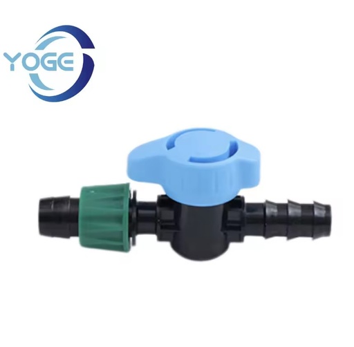 High Quality PP Material Maxi Valve Coupler Mini Connector for Drip Pipe Agricultural Irrigation System Low Cost Wholesale Price