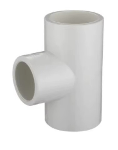 Manufacturer Plastic UPVC PVC Fittings for Plumbing PVC Pipe Fittings SCH40 Reducing Tee