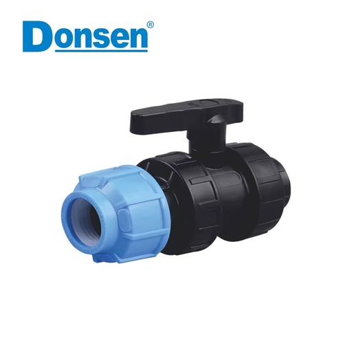 PP valve compression irrigation valve quick connect high quality agriculture pipe fittings joint manual valve