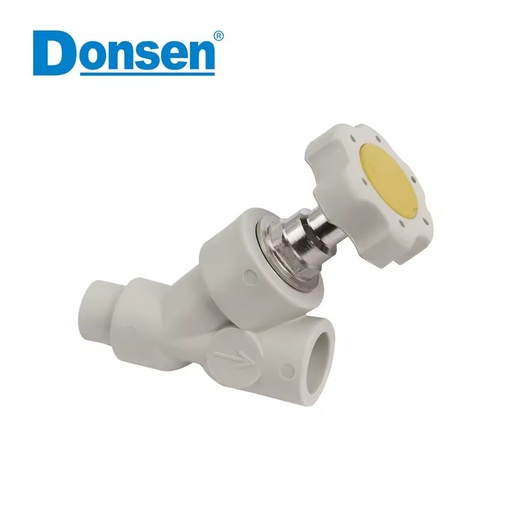Plastic PPR Fittings Y Type Stop Valve-male