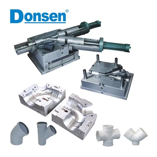 High Quality Plastic Injection Pipe Fitting Moulding