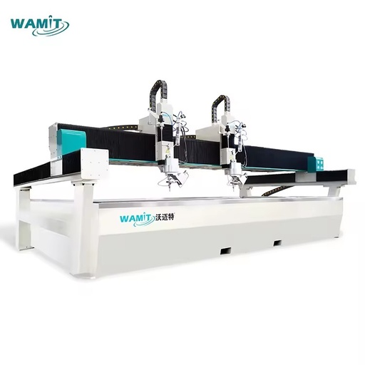 Dual Head 5 Axis Water Jet Cutting Machine for Marble Stone Ceramic Tile Desktop Water Jet Cutting Machine