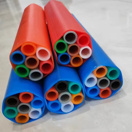 Cable Protection Conduit HDPE MicroDuct Corrosion Resistant Durable High Production Capacity 14/10 12/8 10/6 mm Bundle