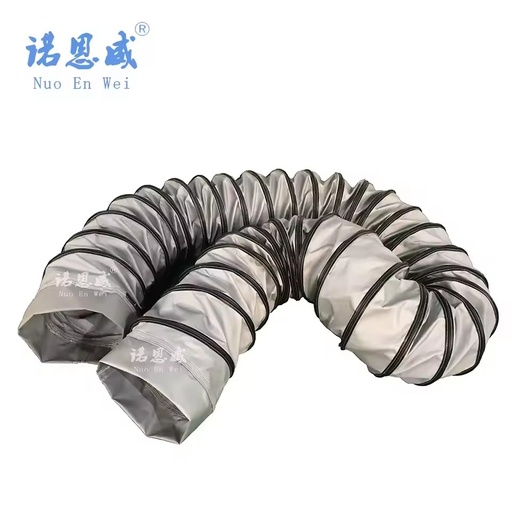 Various Sizes and Lengths High Temperature Flexible air Duct with Connecting Belt