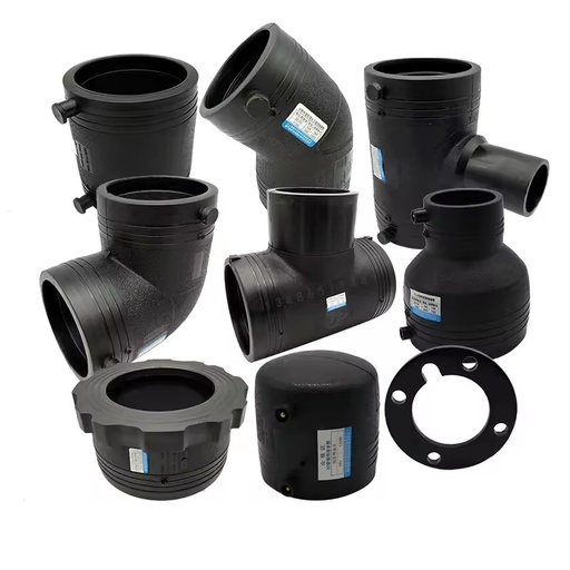 HDPE Electro Fusion PE100 High Pressure Pipe Fitting 63-400mm PN10 PN16 Equal Tee for Water Pipe with Injection Molding