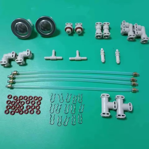 Coffee Machine Fluid Part TEE Fitting Plastic Extruding Model with Cutting Processing Service