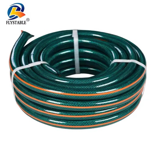 Clear Braided Flexible PVC Garden Tubing Hose 3/4 Inch 30m Roll 10 Bar 145 PSI Bulk Hose Reels
