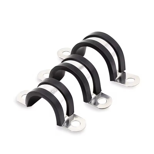 Stainless Steel Rubber Hose Clamp Pipe Clamp Fitting Hose Pipe Clamp Type Hdpe