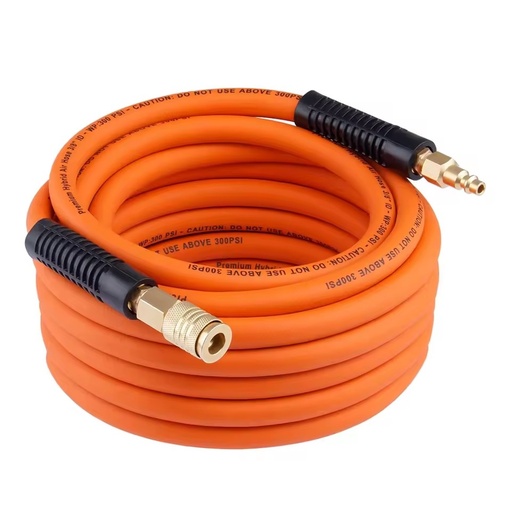 New Tire Inflator Kit Model 224 Peterbilt 1987-1994 50FT Hybrid Air Hose 1/4-Inch Industrial Air Fittings