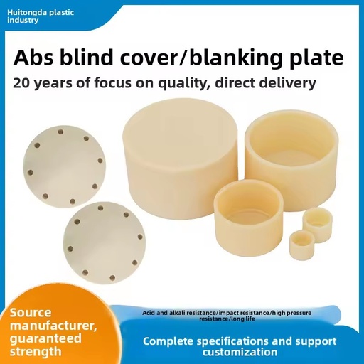 ABS Blanking Caps & Pipe End Plugs Flange Blind Plates with Cover Hexagon Head 20-400mm Excellent Sealing