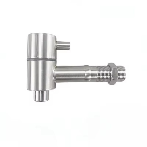 Hot Selling Hymowell Modern Design Single Handle Metered Faucets Stainless Steel 304 Spigot Single Hole Deck Mounted Directly
