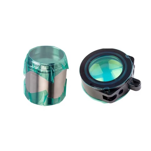 Fiber Laser BM114 Collimating & Focusing Lens D37 F100 & D38.1 F200mm with Lens Holder for Raytools Laser Cutting Head