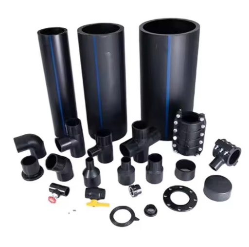 Hot Selling 50mm 1.0MPa Blue Line HDPE Garden Irrigation Hose Flexible High Pressure PE100 Material ISO Certified Moulding