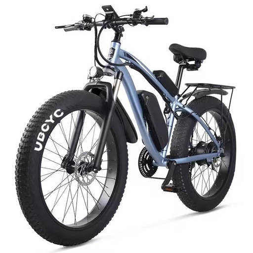 26inch Double Disc Brake Fatbike Ebike Full Suspension Electric Snow Bike Fat Tyre Electric Cycle Electric Bike for Man
