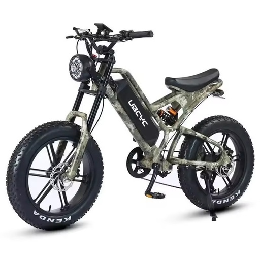 Powerful Motor Adult Electric Mountain Bike With 48V 18AH 750W Long Range 20 *4.0 Inch Fat Tire E Bicycle 45KM/H Off Road E-bike