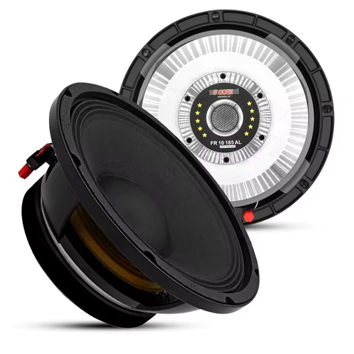 5Core 10-Inch Full Range Subwoofer 8 Ohm Aluminum Frame Replacement DJ Bass Speaker 600W 3 Voice Coil