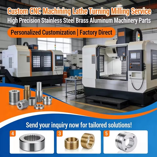 CNC Turning Wire EDM for Machining Service for Hex Shaft Collar-Precision Aluminum Stainless Steel Rigid Shaft Locking Ball