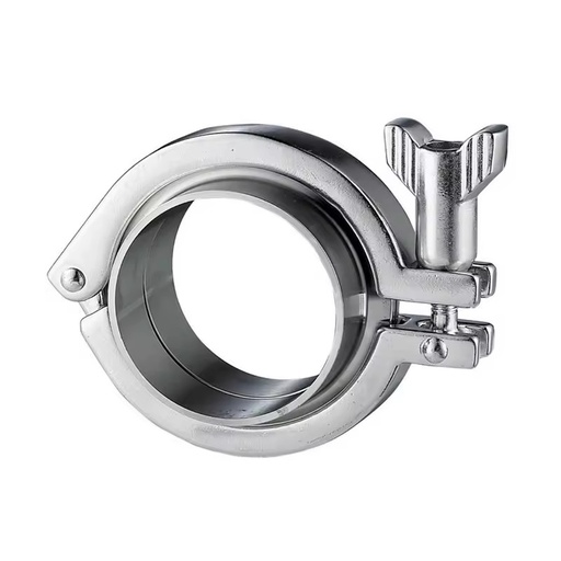 SS304 316L SMS ISO 1 1.5 2 3 4 Inch Stainless Steel Weld Pipe Fitting Ferrule Tri Clamp