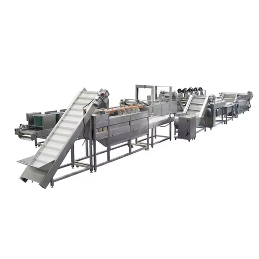 French Fries Potato Chips & Vegetable/Seafood Production Line with Automatic Control 100kg-5000kg/h Capacity