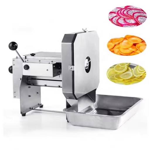 2023 Widely Used Small Manual Electric Lotus Radish Orange Pinefruit Cucumber Onion Fruit Sweet Potato Lemon Slicing Machine