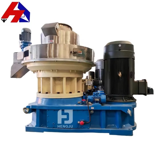 Wood Pellet Mill Extruder Sawdust Pellet Making Machine with Engine for Rice Husk Biomass Straw Grass Processing