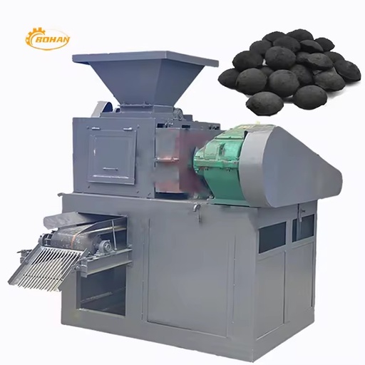 Factory Direct Sales Coconut Shell Sawdust and Barbecue Charcoal Production Line Roller Compactor