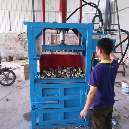 Industrial Paper Press Recycling Vertical Manual Waste Paper Hydraulic Compaction and Packaging Machine for Sale