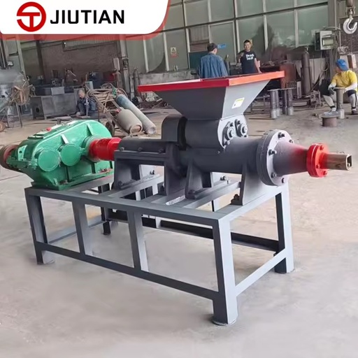 Supplier Charcoal Briquette Press Machine with Engine 350-500kg/H Capacity Low Cost Direct Sale