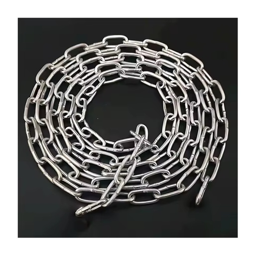 Din766 ShortDin763 Long Link Grade Stainless Steel 316 304 Welded for Anchor Lifting Chain Chain