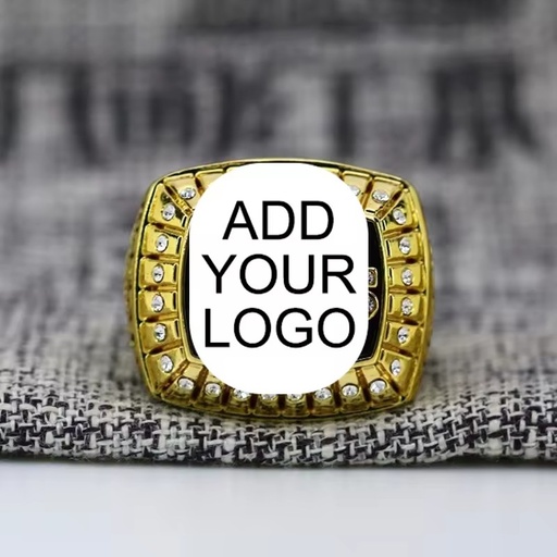 Gift Set for Men Zinc Alloy Brass 925 Silver Championship Ring Hockey