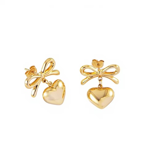 Owknot Stainless Steel Stud Earrings Trendy Fashion Personality Ear Jewelry