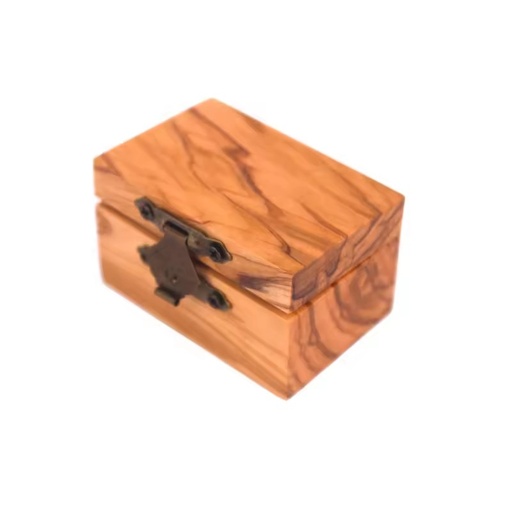 Custom Logo Vintage Wooden Ring Box Rectangle-shaped Jewelry Packaging for Engagement or Wedding Rings