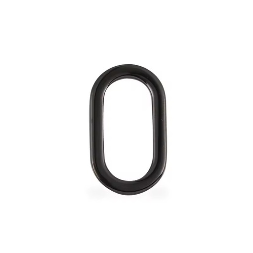 Factory Handmade High Quality Black and White Ceramic Accessories Ring Core Blank for Inlay