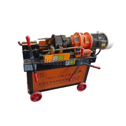 Automatic Hydraulic Motor Bolt and Nut Making Machine Rebar Thread Screw Rolling Machine High Productivity